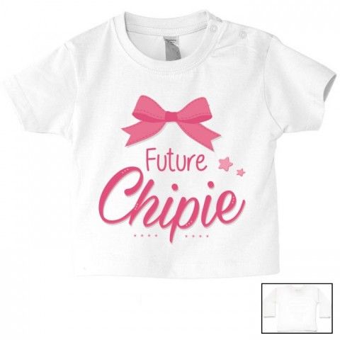 Tee-shirt de bébé chut je dors