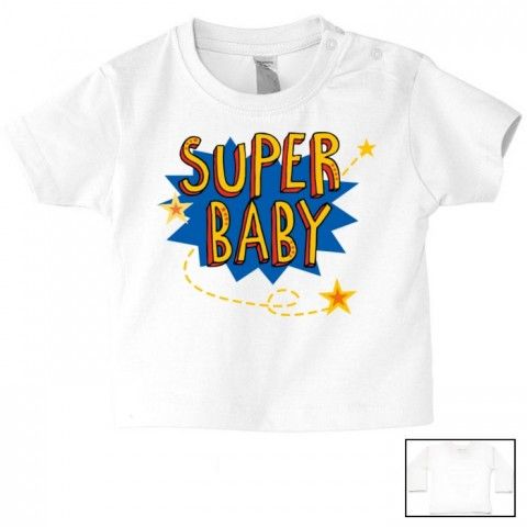 Tee-shirt de bébé chut je dors