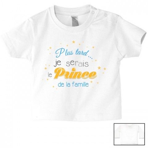 Tee-shirt de bébé je suis une star