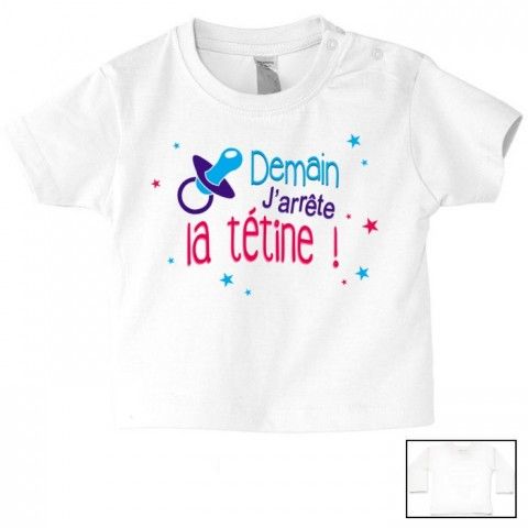 Tee-shirt de bébé cette tétine est ma propriété