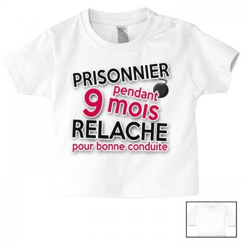 Tee-shirt de bébé cette tétine est ma propriété