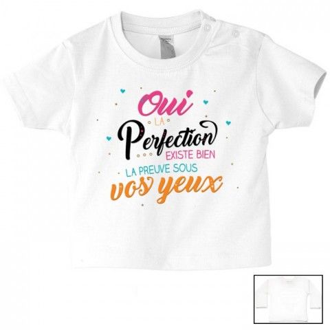 Tee-shirt de bébé chut je dors