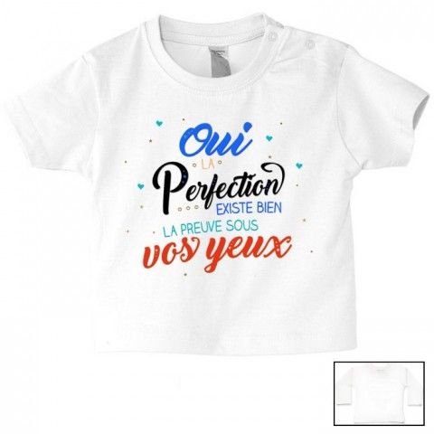 Tee-shirt de bébé chut je dors