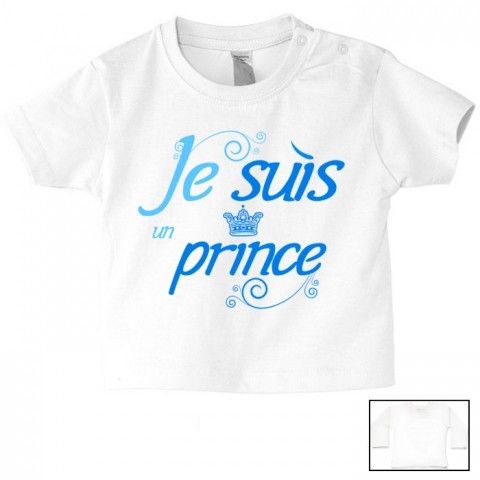 Tee-shirt de bébé je suis une super nana