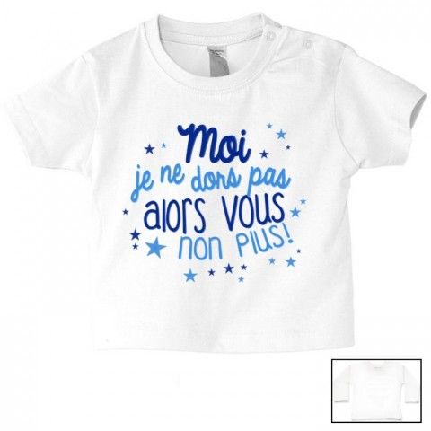 Tee-shirt de bébé super boy