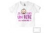 Tee-shirt de bébé super boy