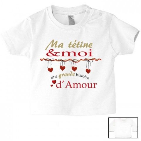 Tee-shirt de bébé chut je dors