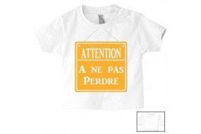 Tee-shirt de bébé je suis une super nana