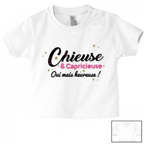 Tee-shirt de bébé je ne râle pas je m'exprime