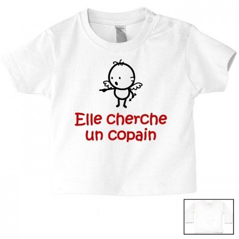 Tee-shirt de bébé future chipie