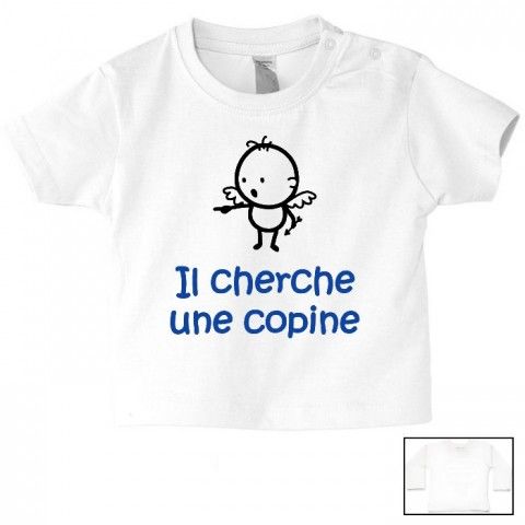 Tee-shirt de bébé super boy