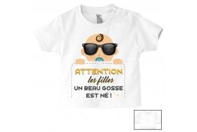 Tee-shirt de bébé chut je dors