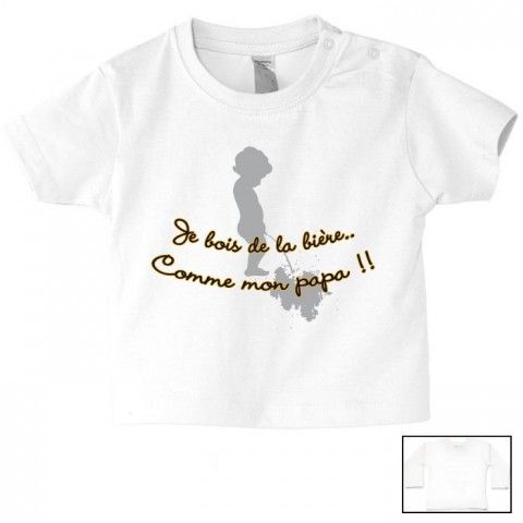 Tee-shirt de bébé super boy