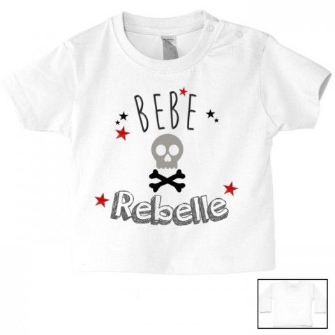 Tee-shirt de bébé c’est pas que je ne t’écoute pas c’est juste que je m’en fous fille