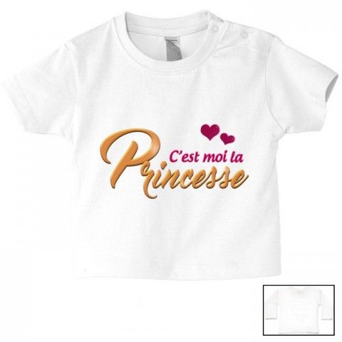 Tee-shirt de bébé chut je dors