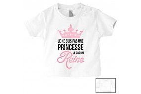 Tee-shirt de bébé little princess