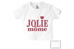 Tee-shirt de bébé peste mais si jolie