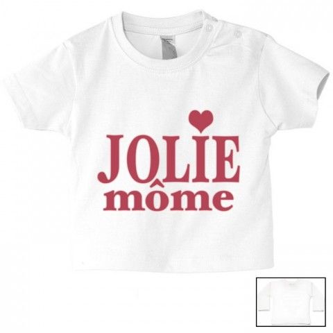 Tee-shirt de bébé peste mais si jolie