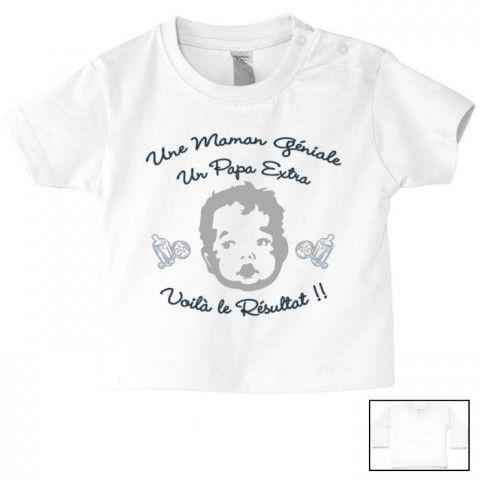 Tee-shirt de bébé ti amo