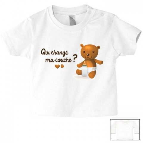 Tee-shirt de bébé je vais te zlataner 