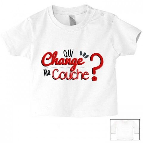 Tee-shirt de bébé c’est moi la princesse