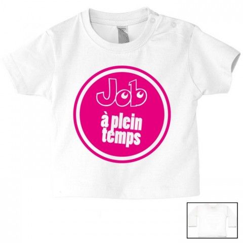 Tee-shirt de bébé peste mais si jolie