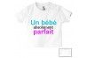 Tee-shirt de bébé bébé rebelle crane 