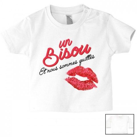 Tee-shirt de bébé i love to travel