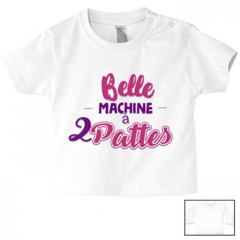 Tee-shirt de bébé i love pasta