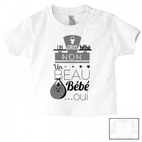 Tee-shirt de bébé c’est la fête dans mon lit à 2h du matin ramène ma tute