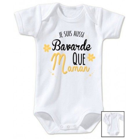 Body de bébé je suis le prince des râleurs la reine c’est ma mère