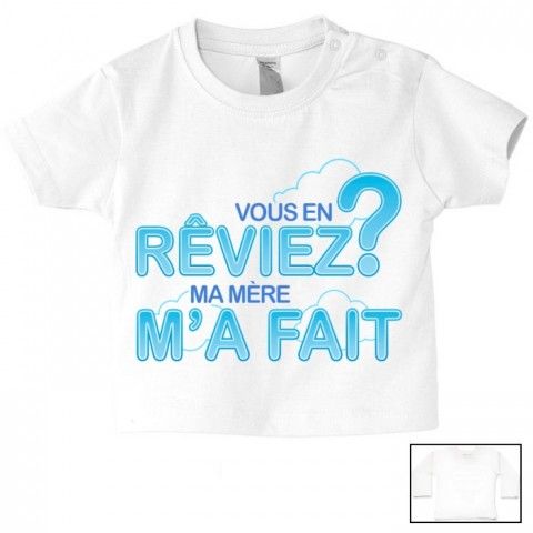 Tee-shirt de bébé désolé les filles mon cœur est à maman