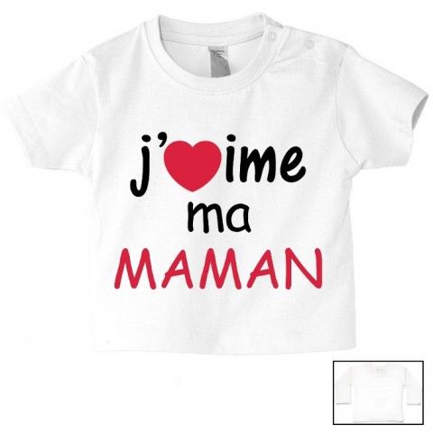 Tee-shirt de bébé n’écoute pas ta mère