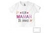 Tee-shirt de bébé n’écoute pas ta mère