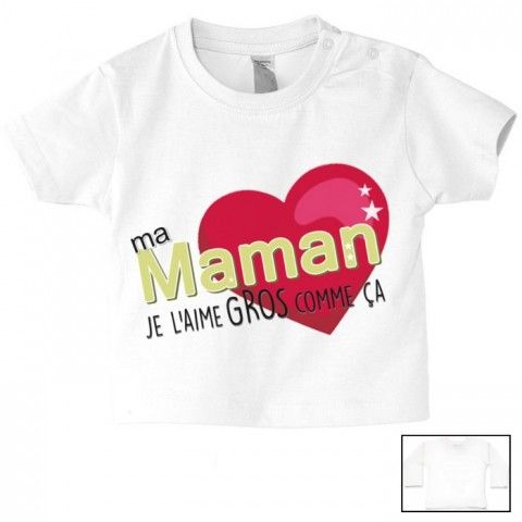 Tee-shirt de bébé maman perfect