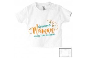 Tee-shirt de bébé maman perfect