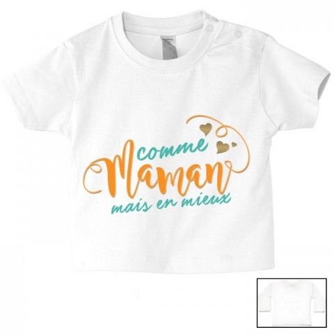 Tee-shirt de bébé maman perfect