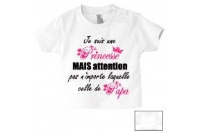 Tee-shirt de bébé j’aime ma maman petit cœur