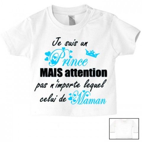 Tee-shirt de bébé princesse des râleuses la reine c’est ma mère