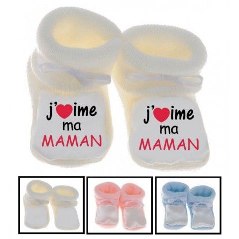 Chaussons de bébé n’écoute pas ta mère