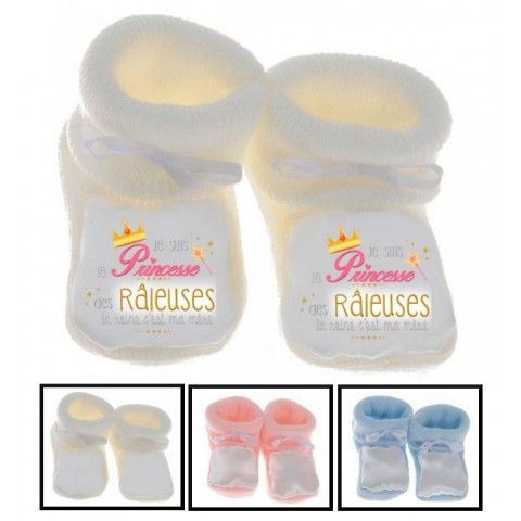 Chaussons de bébé n’écoute pas ta mère