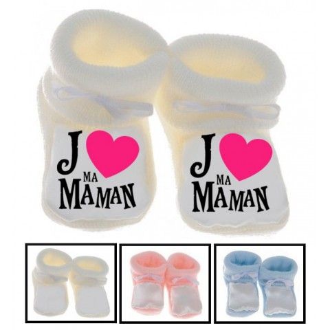 Chaussons de bébé vous en rêviez ma mère m’a fait garçon