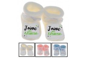 Chaussons de bébé n’écoute pas ta mère