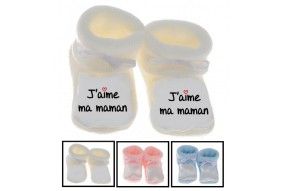 Chaussons de bébé n’écoute pas ta mère