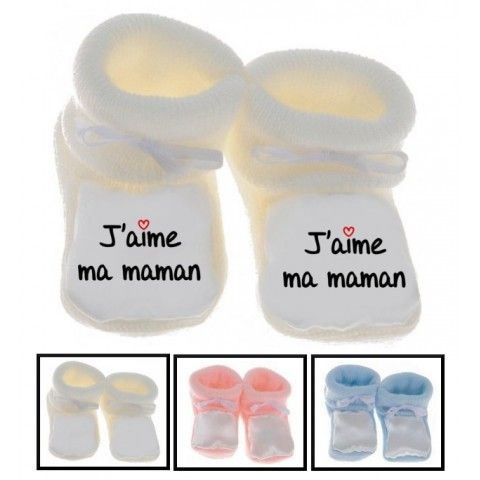 Chaussons de bébé n’écoute pas ta mère