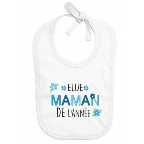 Bavoir de bébé désolé les filles mon cœur est à maman