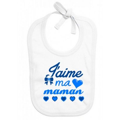 Bavoir de bébé vous en rêviez ma mère m’a fait garçon