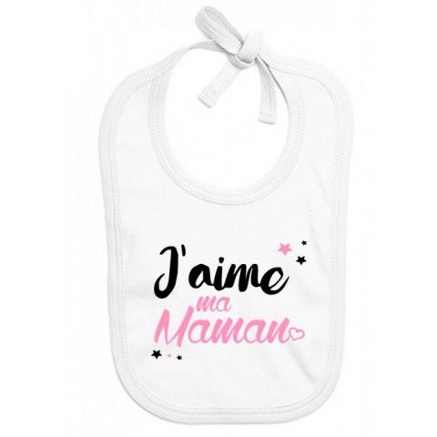 Bavoir de bébé vous en rêviez ma mère m’a fait garçon