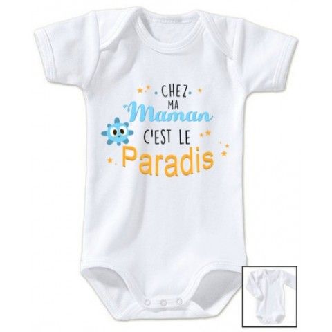 Body de bébé vous en rêviez ma mère m’a fait garçon