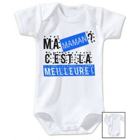 Body de bébé belle comme maman